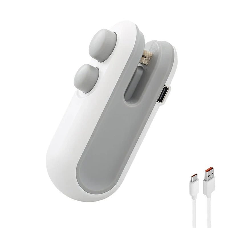 SealSnap USB Bag Sealer (2-in-1 Sealer & Cutter)